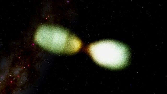 Cotton Candy Nebula IRAS 17150-3224 Protoplanetary 8K Render