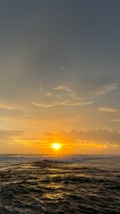 Fototapeta premium sunset over the sea