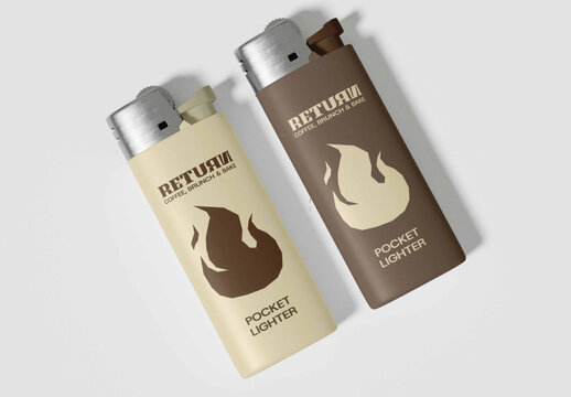 Lighter Packaging Mockup
