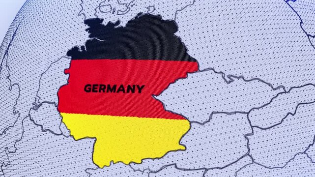 a world map of Germany, Germany Flag, The German flag, Europe map, european countries,