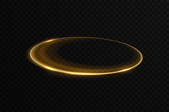 Radiant circular frames, with soft outer halos.