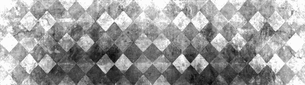 Distressed black dots dotted texture effect - halftone gradient, distressed halftone gradient with grunge fade, isolated on transparent or white background png