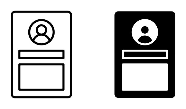 User Profile Icons, Person Identity Cards, Avatar Placeholder Graphics, Simple Silhouette Headshot Templates, Contact Information Cards, Minimalist User ID Badges, Digital Identity Graphics