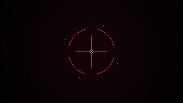 Futuristic Digital Clock Countdown Animation In Dark Background With Neon Lighting And Cinematic 4K Motion Graphics