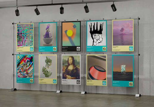 Exhibition Gallery Mockup