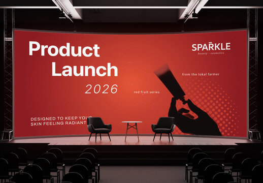 Stage Screen Mockup