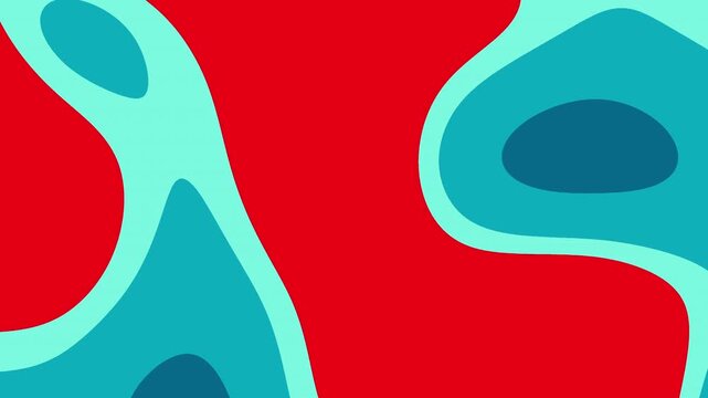 Abstract flowing background with multicolored blurred gradients