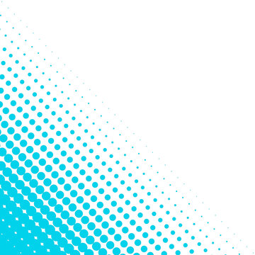 Gepunkteter Hintergrund Banner mit diagonalem Farb&uuml;bergang wei&szlig; t&uuml;rkis