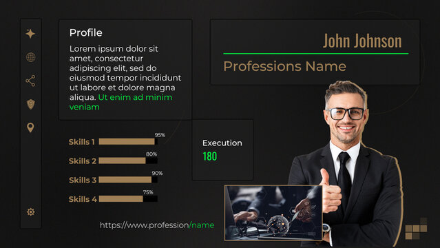 Digital Creative Titles Template