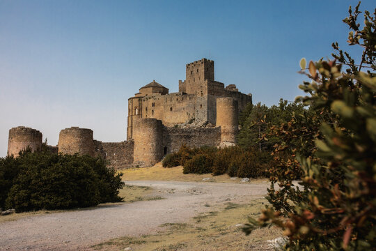 Monumento nacional Castillo de Loarre (Huesca, Espa&ntilde;a)