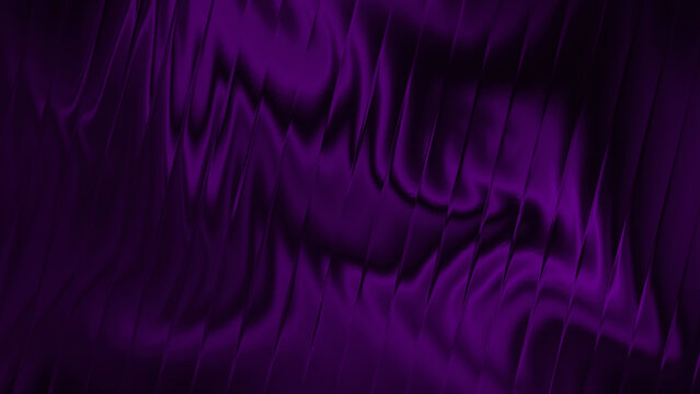 Purple Neon Wavy Abstract Background with Deep Glowing Texture