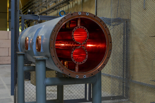 A proton synchrotron is used for scientific experiments and discoveries.