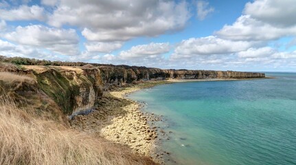 pointe du hoc, Omaha beach en Normandie © Lotharingia