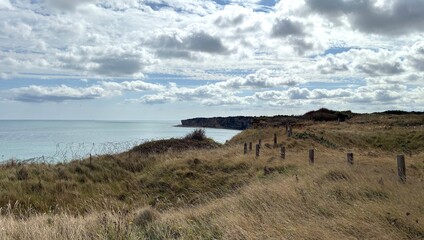 pointe du hoc, Omaha beach en Normandie © Lotharingia