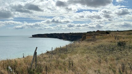 pointe du hoc, Omaha beach en Normandie © Lotharingia