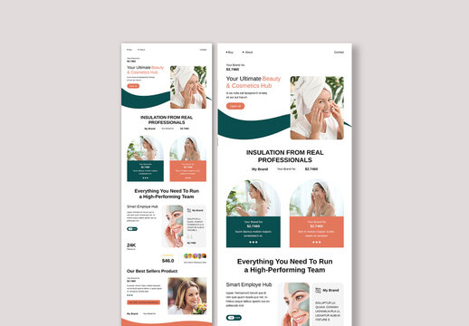 Fashion Web Site Design Template