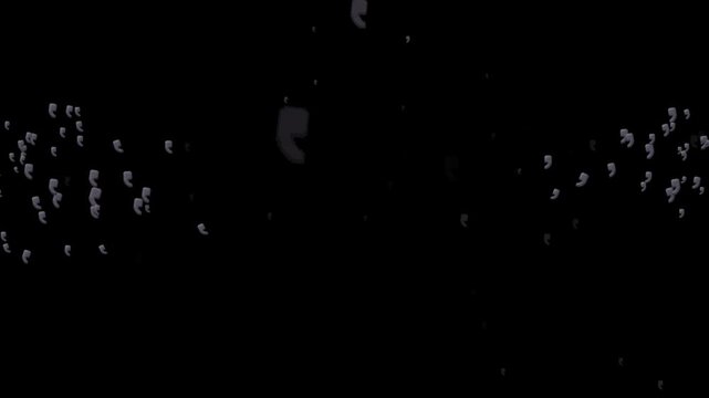 comma, punctuation, mark, grammar, text, writing, typography, symbol, character, language, object, emoji, animation, motion graphics, black background, isolated, pixel art, retro, 8-bit, game asset, d