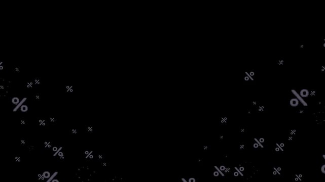 percent, percentage, sign, symbol, math, mathematics, discount, finance, rate, statistics, business, object, emoji, animation, motion graphics, black background, isolated, pixel art, retro, 8-bit, gam