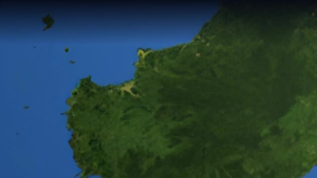 Animated Flight Path Map from Singapore to Munich Germany
