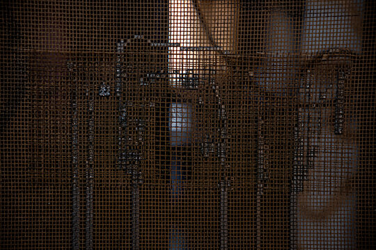 hollow net texture for graphics