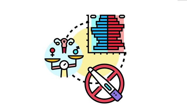 Late life reproductive decline concept an aging population, diminishing fertility rates, and challenges in conceiving through graphical representation