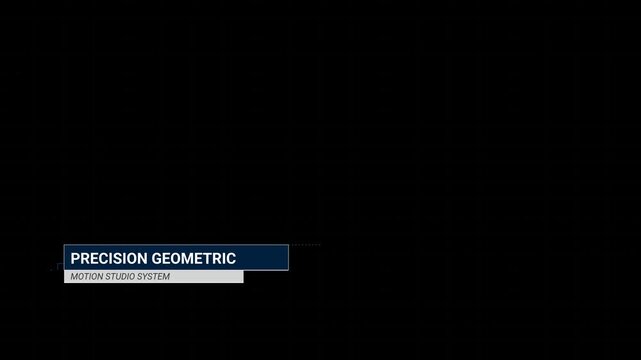 Minimalist Lower Third Graphic for Motion Design