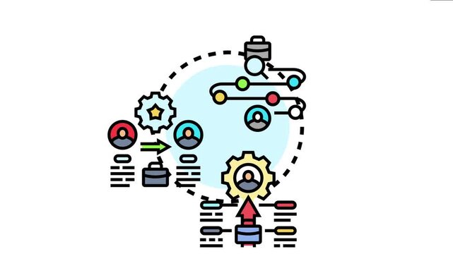 Leadership roadmap career growth, team development, and strategic planning through a clear path with milestones, goals, and upward progression for management success