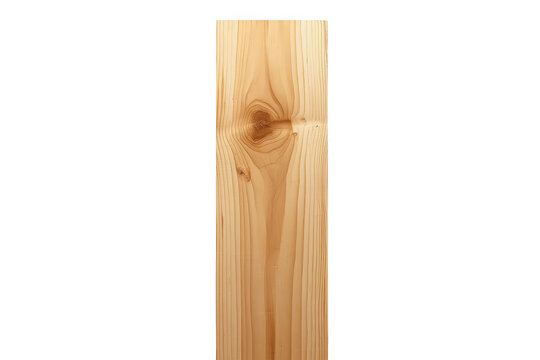 Narrow Pine Wood Board with Knots
