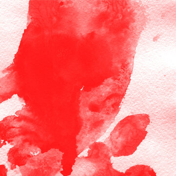 Red water color background