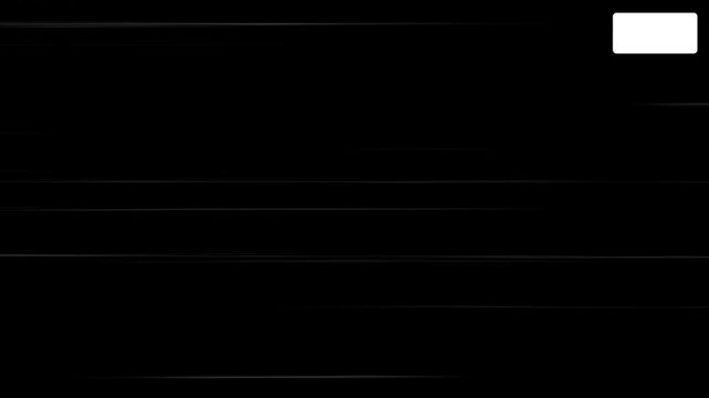 Replay screen icon with scratches, noise, dust. Video camera replay screen concept. Video replay icon animation.