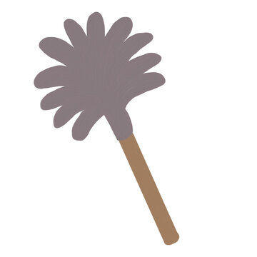 vector illustration of a duster