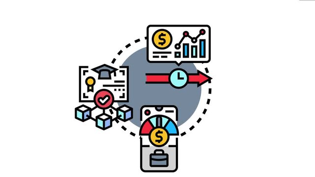 Ledger analysis case study concept captures the process of auditing and managing financial transactions. Tracking income and expense data