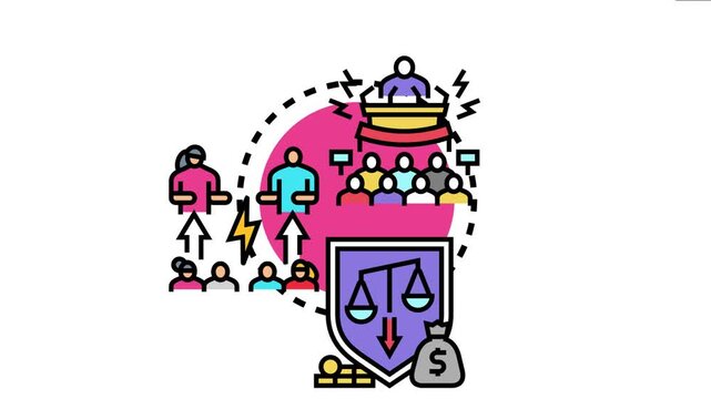 Left of center political orientation focusing on social equality, economic redistribution, and community welfare, reflecting progressive views and governmental intervention for equitable outcomes