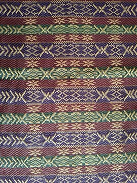 traditional songket fabric pattern