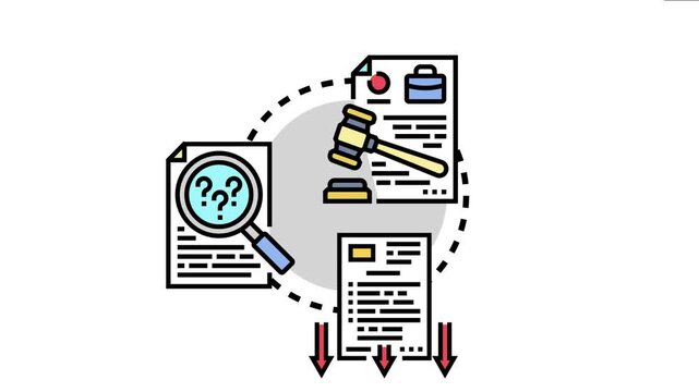 Legal document database system providing digital access to regulations, contracts, and case files, supporting lawyers and justice professionals with organized information