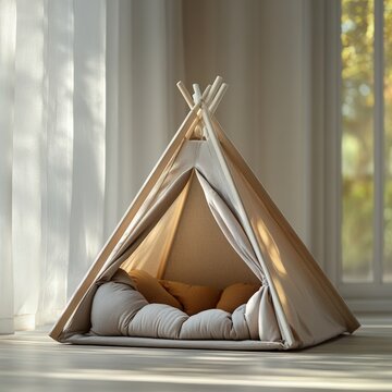 Teepee Tent in a Room