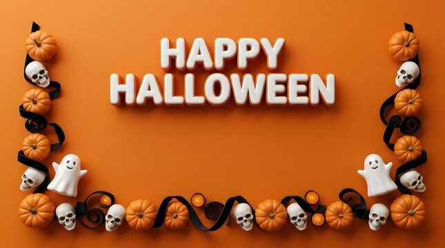 Celebrate the spooky season with a delightful halloween ambiance filled with pumpkins ghosts and a touch of eerie fun for everyone