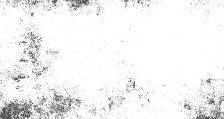 Obraz premium Minimal Grunge Texture Overlay with Fine Scratches, Black Ink Spots, Tiny Speckles, Soft Grain and Clean White Background for Vintage Photography and Graphic Design.