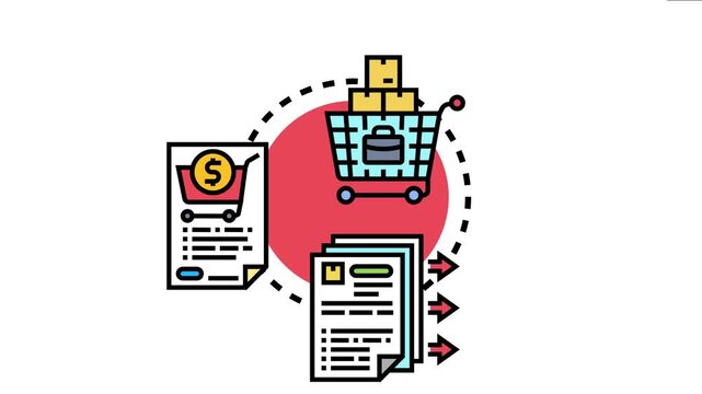 Documents the formal application for acquiring goods and services, detailing the stages from initial request through financial clearance and final submission