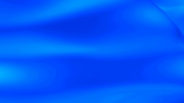 Blue abstract waves drift through a soft glowing gradient field. Technology branding, website header, and broadcast graphics.