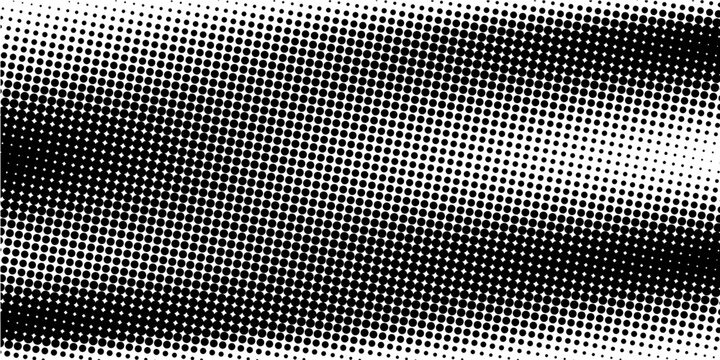 Grunge halftone gradient background. Faded grit noise texture. White and black sand wallpaper. Retro pixelated backdrop. Anime or manga style comic overlay. modern