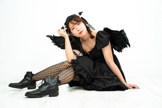 堕天使のコスプレ