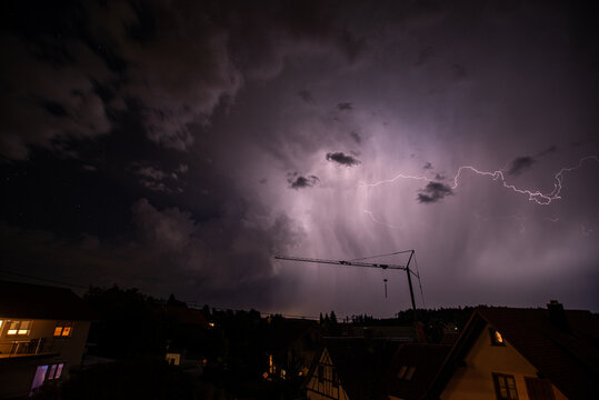 Sturm &uuml;ber Siedlung