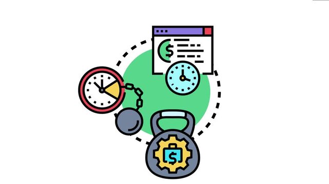 Loan repayment schedule management balancing financial obligations and time constraints while handling debt burden with structured payments and financial planning