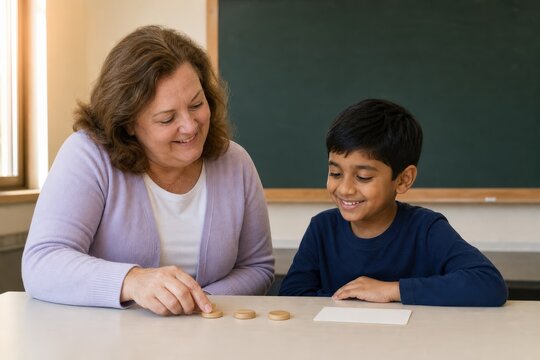 Dyslexia Classroom Support Reading Specialist Building Sound Awareness with Tokens