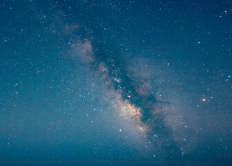 blue sky with stars © SHIHO