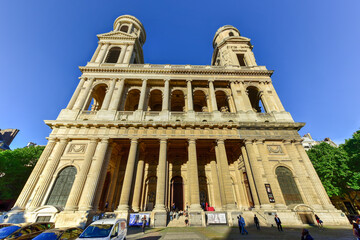 Fototapeta premium Saint-Sulpice Church