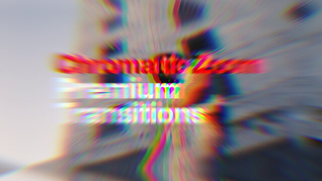 Premium Transitions Chromatic Zoom 18 Variations &ndash; Chromatic Aberration Zoom Transitions, RGB Split, Color Distortion and Fast Camera Effects for Professional Video Editing