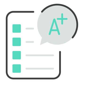 Academic Grading Checklist With Aplus