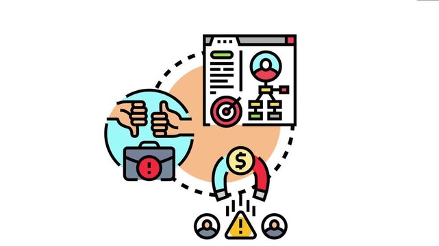 Long term customer earnings concept representing client retention, target audience acquisition, and management of the customer lifetime value for business success and sales revenue growth